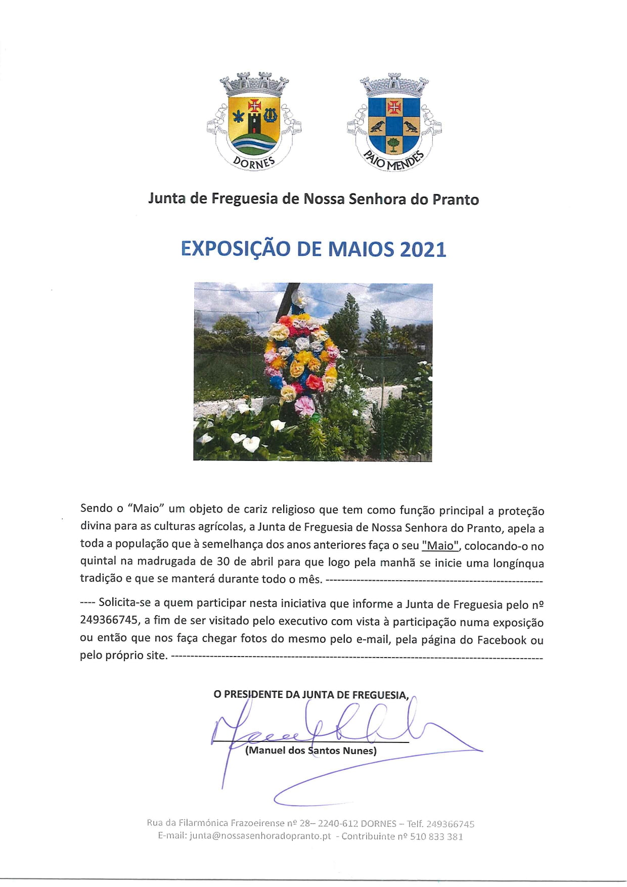 Exposição de Maios 2021