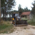 Limpeza das ruas e o corte de ervas na freguesia