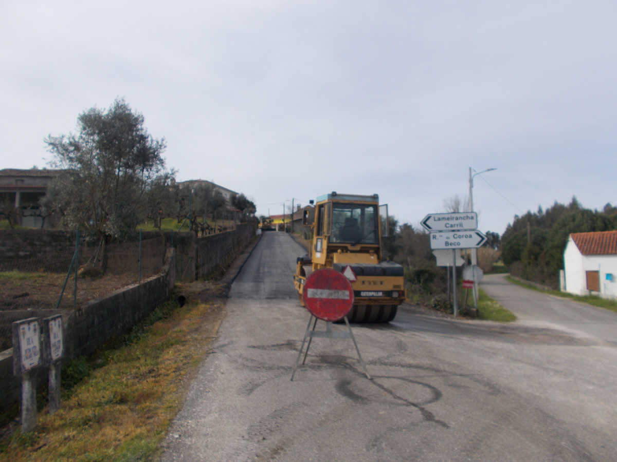 Concluída a Requalificação da Rua Manuel Cotrim de Carvalho em Lameirancha