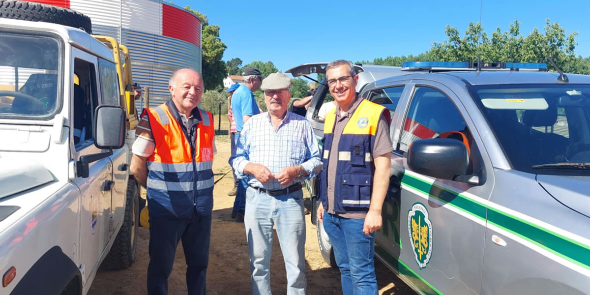 Exercício de Prevenção em Paio Mendes com Simulação de Combate a Incêndios Rurais