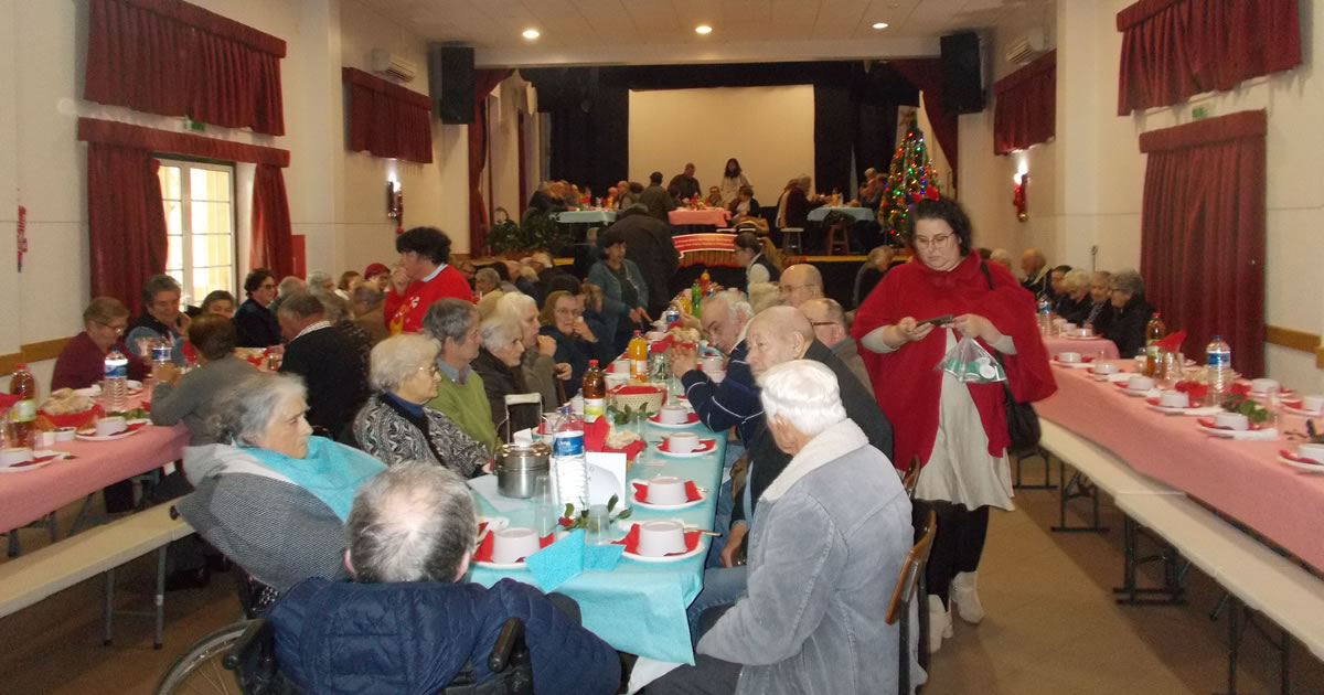 Almoço de Natal Sénior reuniu 180 participantes na ARFF