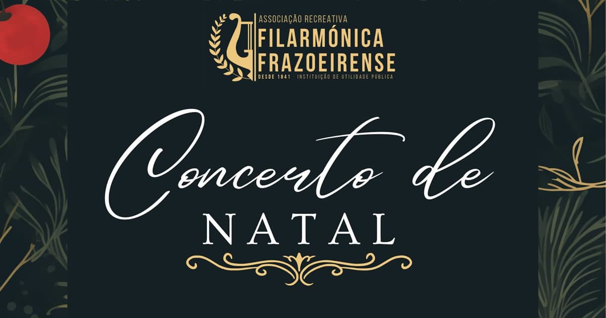 Concerto de Natal anima a Freguesia no dia 21 de dezembro